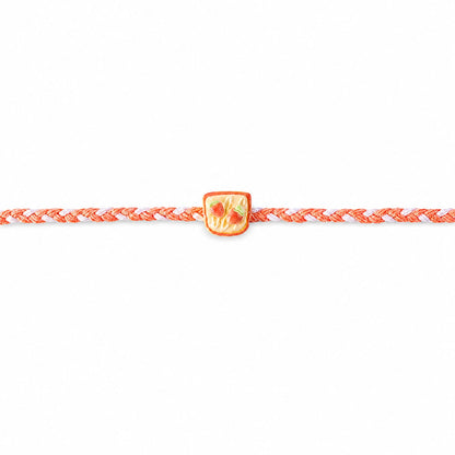 Strawberry Toast Rakhi Fun & Unique Design for Kids & Bhai (5pcs)