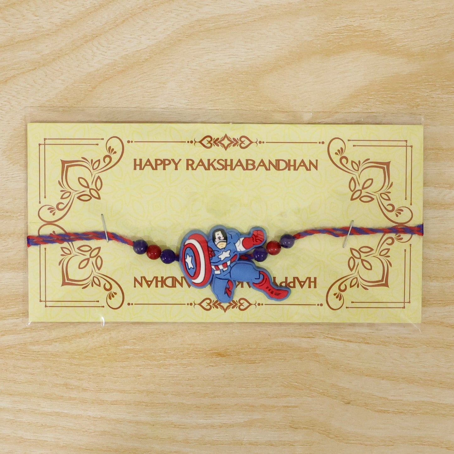 Superhero Character Kids Traditional Rakhi for Brother (5pcs)