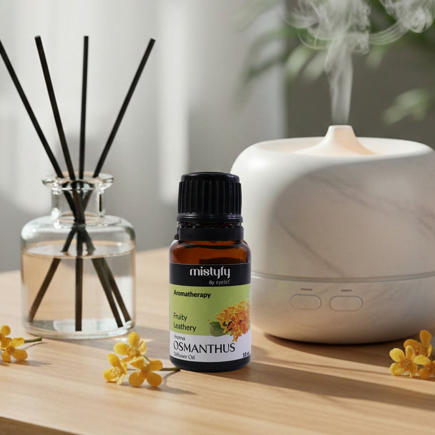 Eyelet Aromatherapy Diffuser Oil for Humidifier – Osmanthus Fruity Leathery Aroma (10Ml)