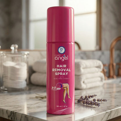 Women Hair Removal Spray Smooth Skin Fast Action Aloe Vera Formula (50 Ml)