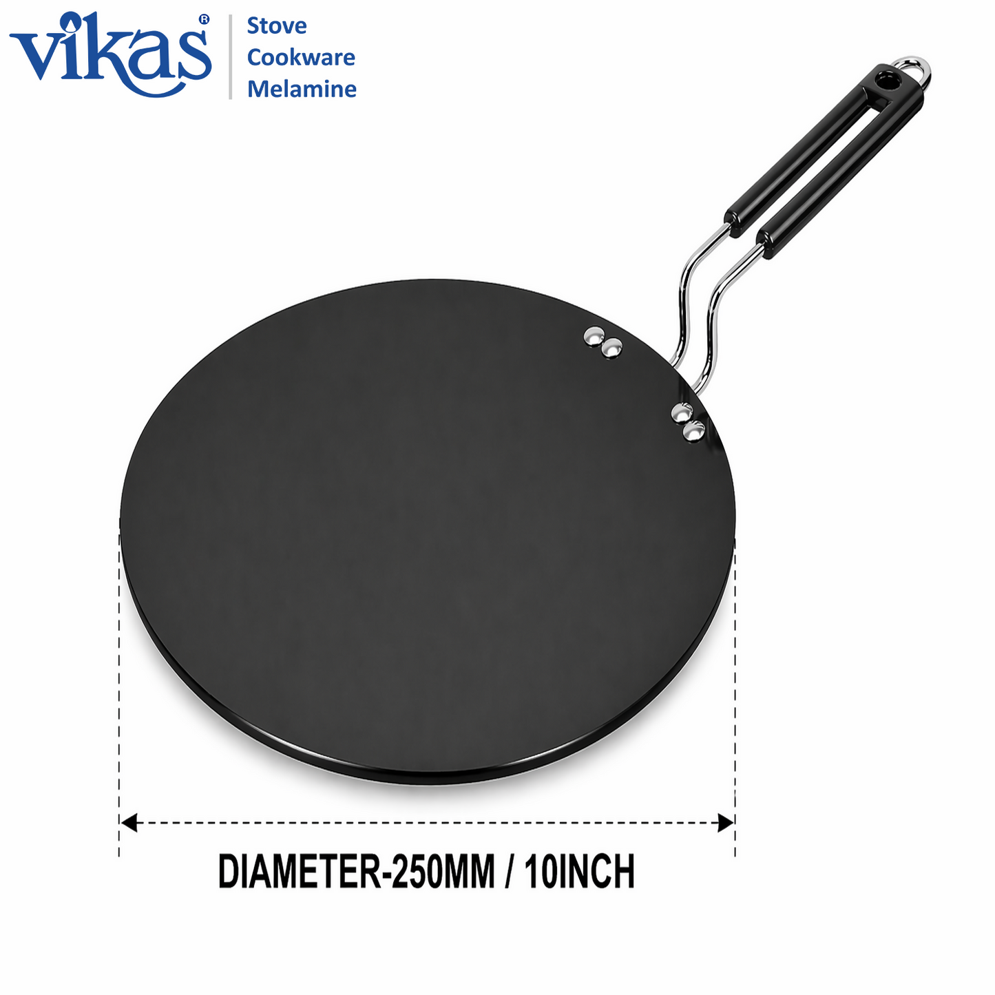 Vikas Roti Tawa 250mm hard anodized pan