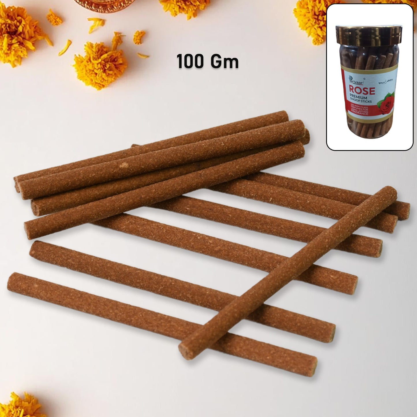 Sticks for Home, Office, Religious Ceremonies, Meditation and Pooja (100 gm/ mix/ 1pc)