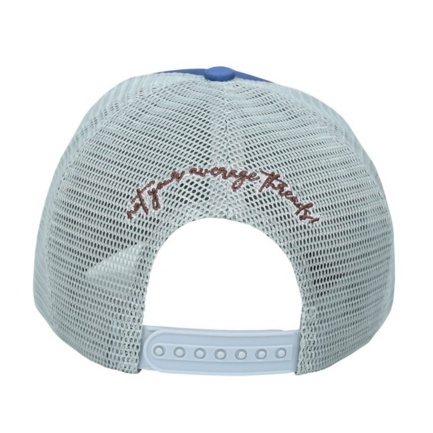 Stylish Blue Adjustable Cap with Bull Embroidery Breathable Casual Outdoor Fashion Cap for Men & Women