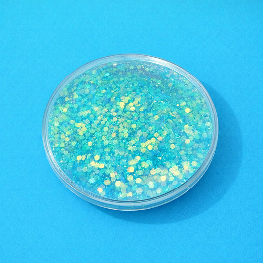 Glitter Resin Tea Coaster Round Sparkle Cup Coaster for Table Decor (MUG NOT INCLUDED)