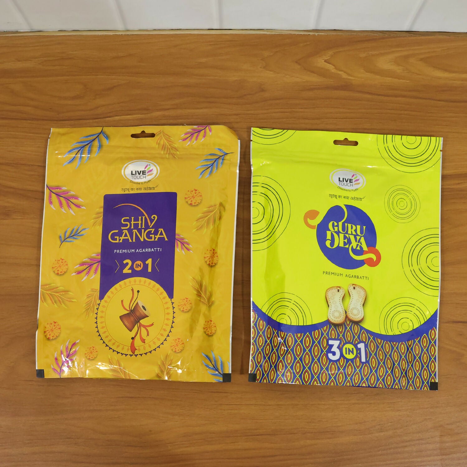 Shiv Ganga & Guru Deva Premium Agarbatti Jumbo Family Pack (2 Packs of 700gm)