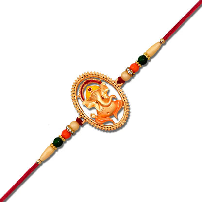 Ganesha Rakhi – Intricate Designer Thread for Raksha Bandhan Celebrations