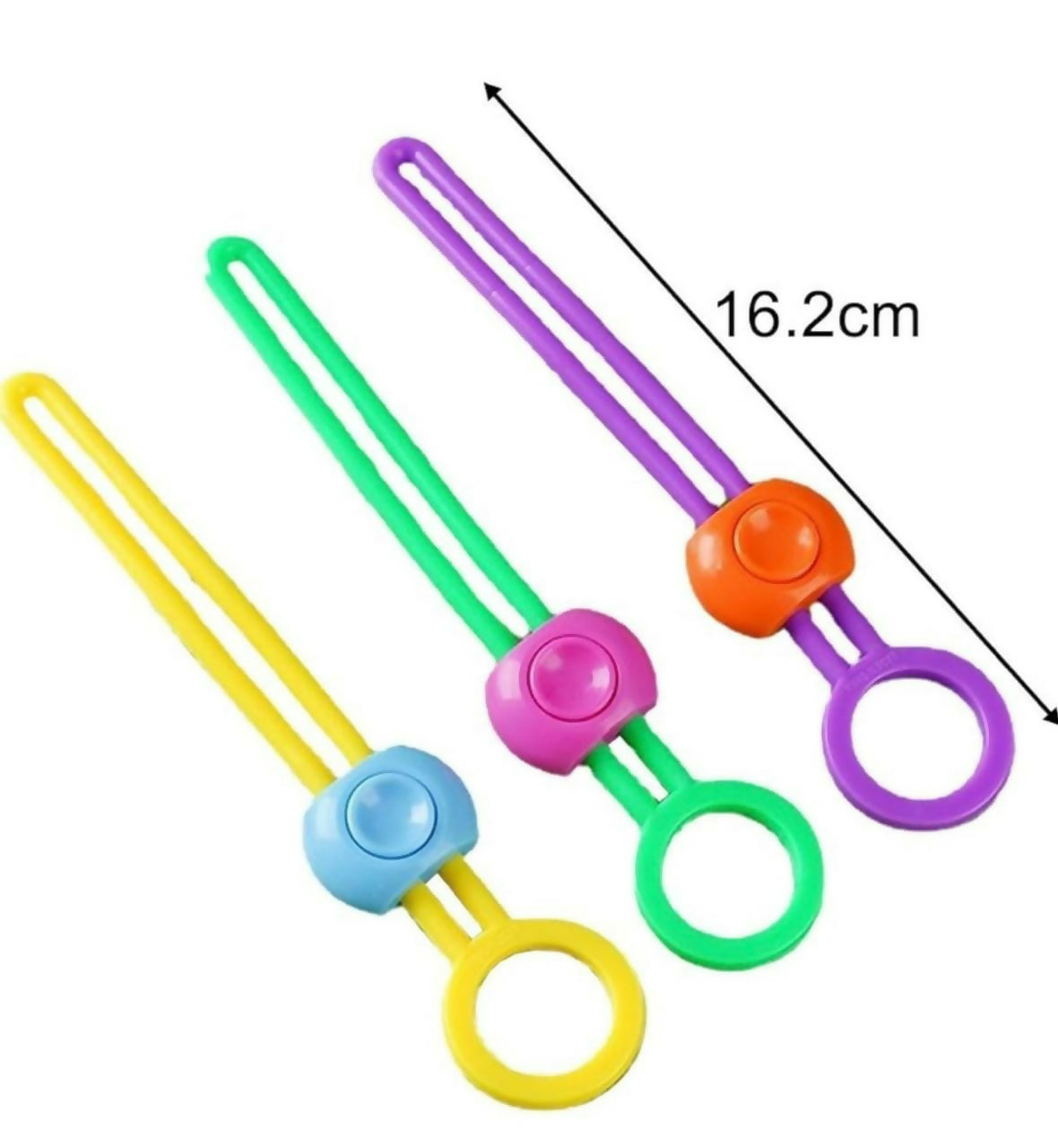 Reusable Silicone Food Bag Sealing Clips with Lock for Kitchen Storage ( 3 PC)