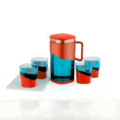 Nion with Jug with 4 serving Glass
