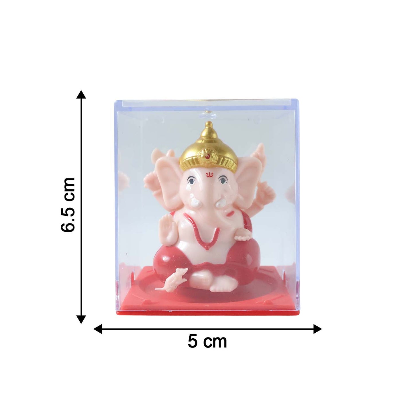 Decorative Ganesha statue with hand movement feature