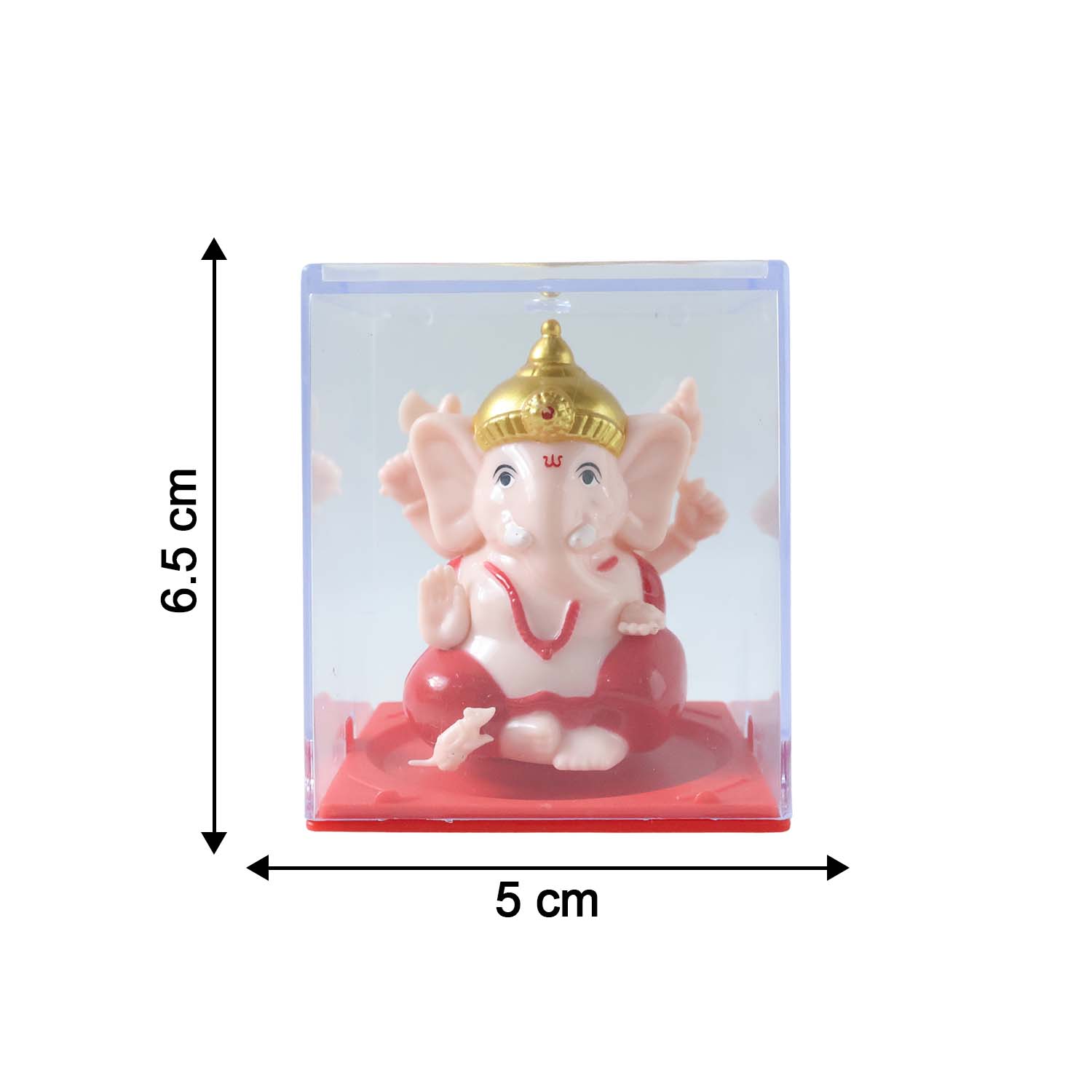 Decorative Ganesha statue with hand movement feature