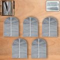 Breathable Garment Cover Set – 5-Pack for Dust-Free Storage