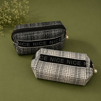 Stylish modern design cosmetic organizer pouch