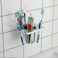 Wall Mounted Toothbrush Holder – Durable Stainless Steel Design