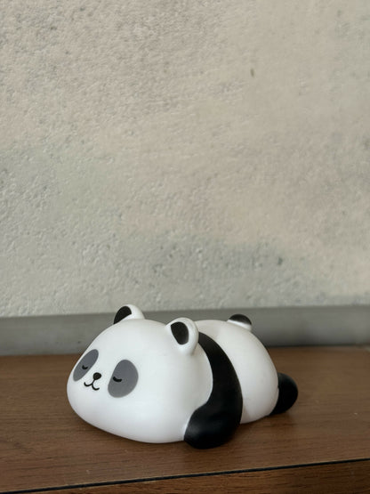 Cute Panda Sleeping LED Night Lamp for Kids, Soft Glow Bedside Light