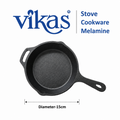 Cast Iron Frypan – Durable & Pre-Seasoned Non-Stick for Versatile Cooking