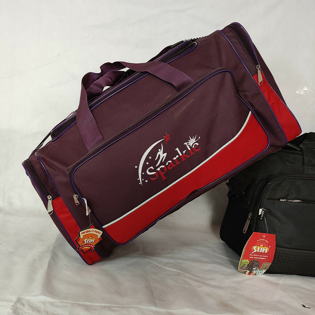 Sparkle Dholak Travel Bag – Multicolor | Heavy-Duty Musical Instrument Carry Case | Padded, Large Front Pocket | Durable Zippers & Strong Handles | Fits Standard Dholak