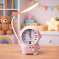 Astronaut Desk Lamp with Alarm Clock – Kid-Friendly Study Light