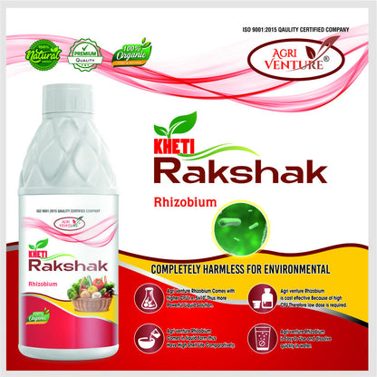 - AgriVenture KHETI RAKSHAK ( Rhizobium ) Increase Soil Productivity And Fertility Bactericide Organic Product BIO FIRTILIZERS (1Ltr)