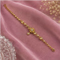 Premium traditional ad stone red and white gold micro gold breslet