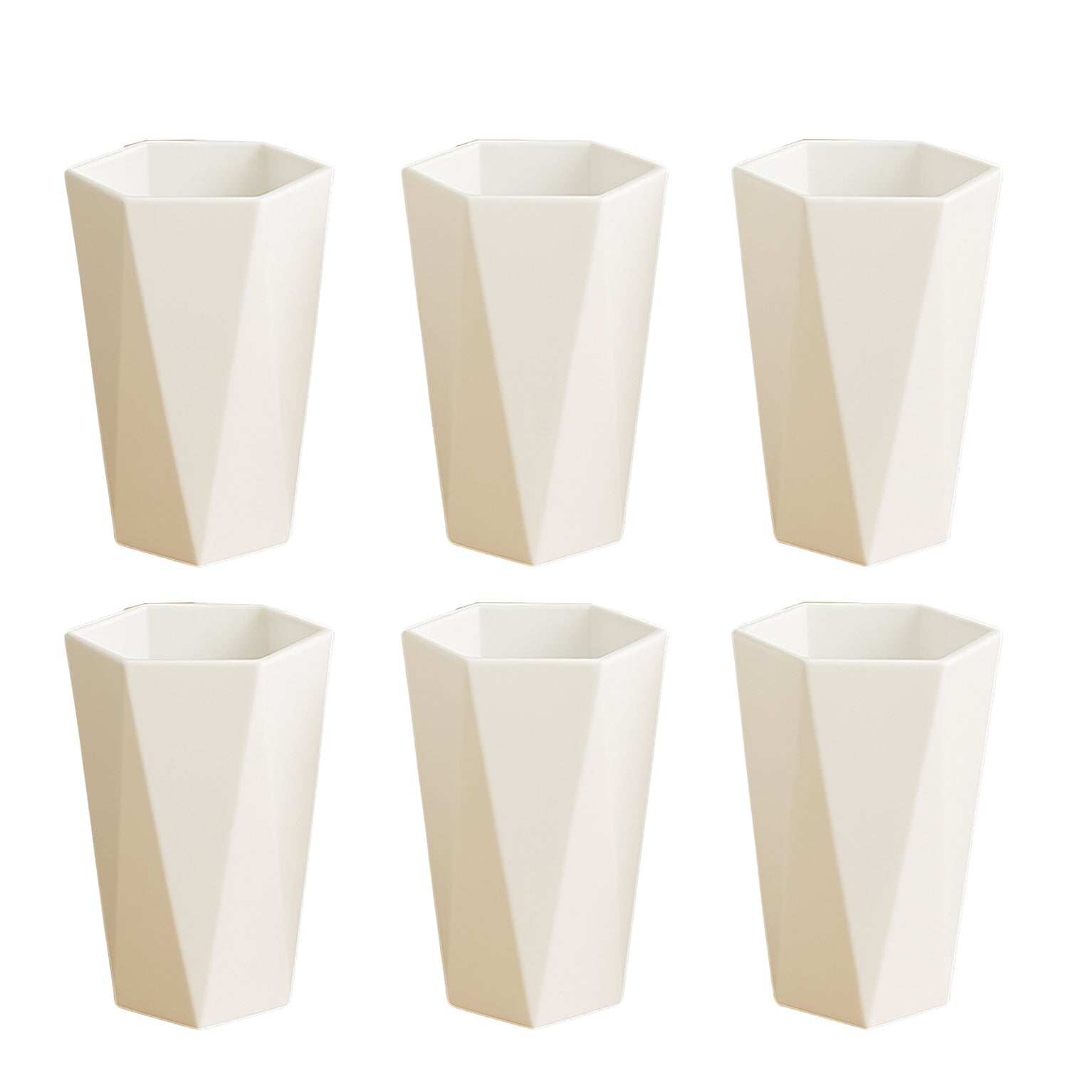 Reusable Plastic Glass Set