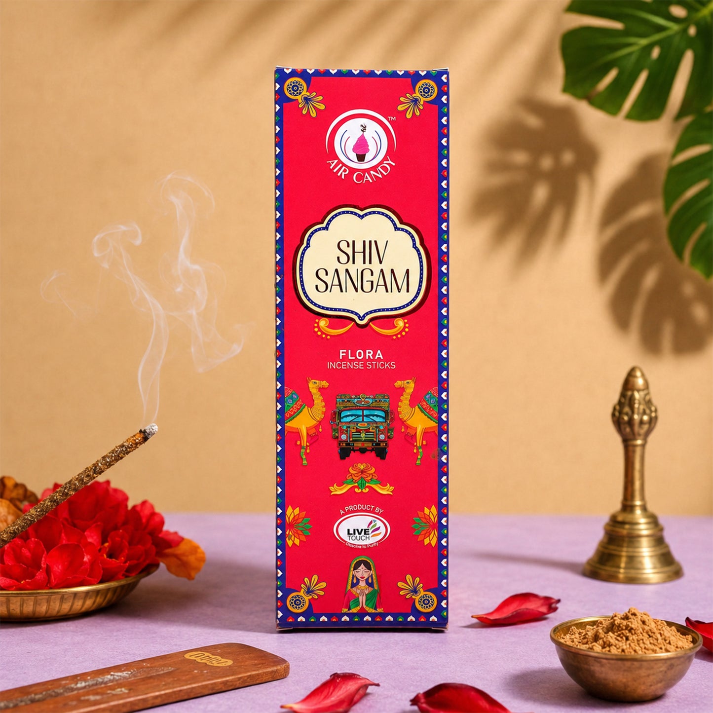 Shiv Sangam Flora Incense Sticks with Divine Fragrance and Long Lasting Aroma