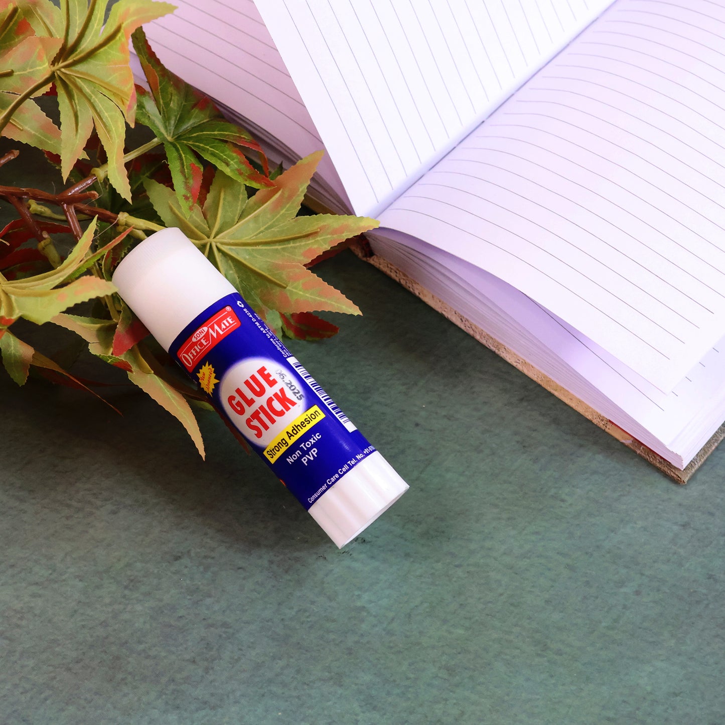 OfficeMate Glue Stick – 25g Strong Adhesion Non-Toxic PVP Based