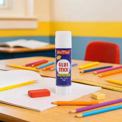 OfficeMate Glue Stick – 25g Strong Adhesion Non-Toxic PVP Based