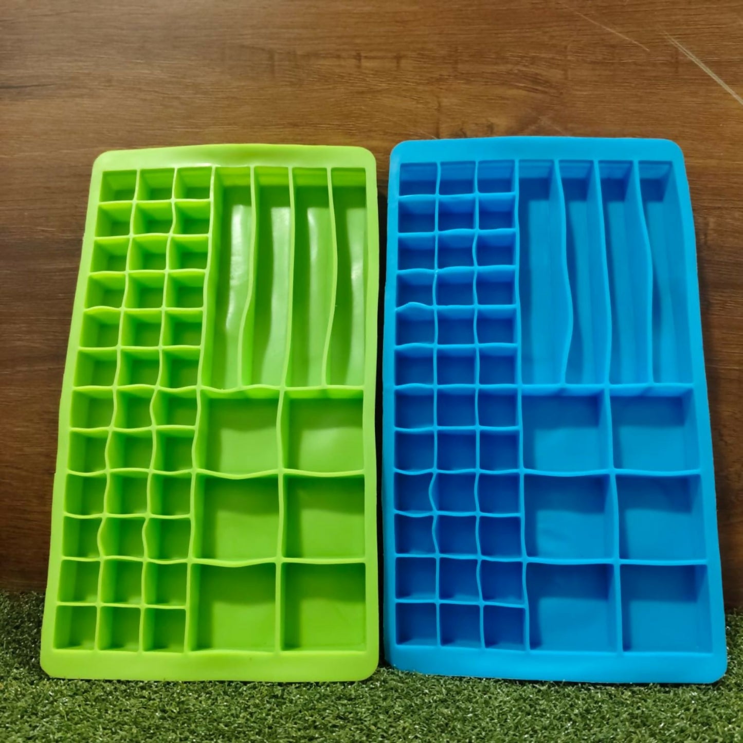 Ice trays showing easy ice removal feature