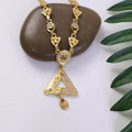 Royal Blossom Necklace Set – Elegant Floral Design for Women