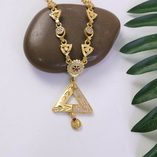 Royal Blossom Necklace Set with Elegant Floral Design for Women Festive Wear