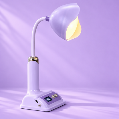Lavender Lamp with 90% Display