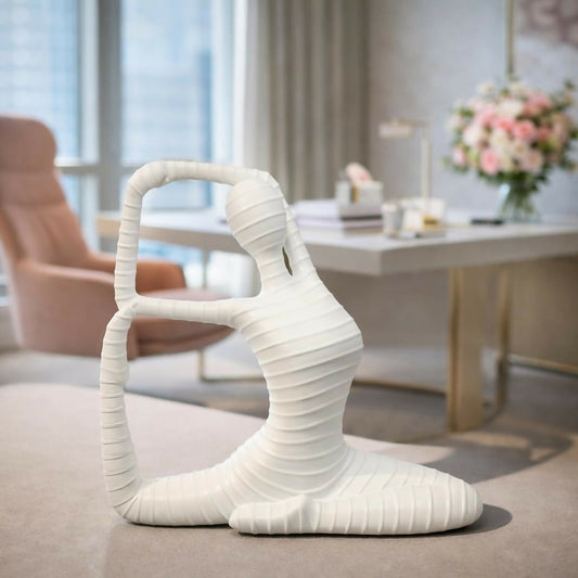 Abstract Human Shape Sculpture Showpiece for Home Decor