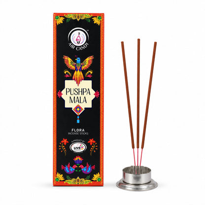 Pushpa Mala Flora Incense Sticks with Floral Fragrance and Long Lasting Aroma