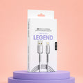 High Speed USB A to Lightning Cable – 25W Fast Charging & Data Transfer