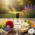 Purple Oud Perfume – Warm Spicy Citrus Scent, Long-Lasting 50 ml