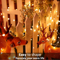 LED Flexible Wire Waterproof Lights (2AA Battery Operated, Battery