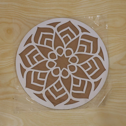 Big Round Rangoli Stencil Board for Home Entrance, Diwali and Festival Decor