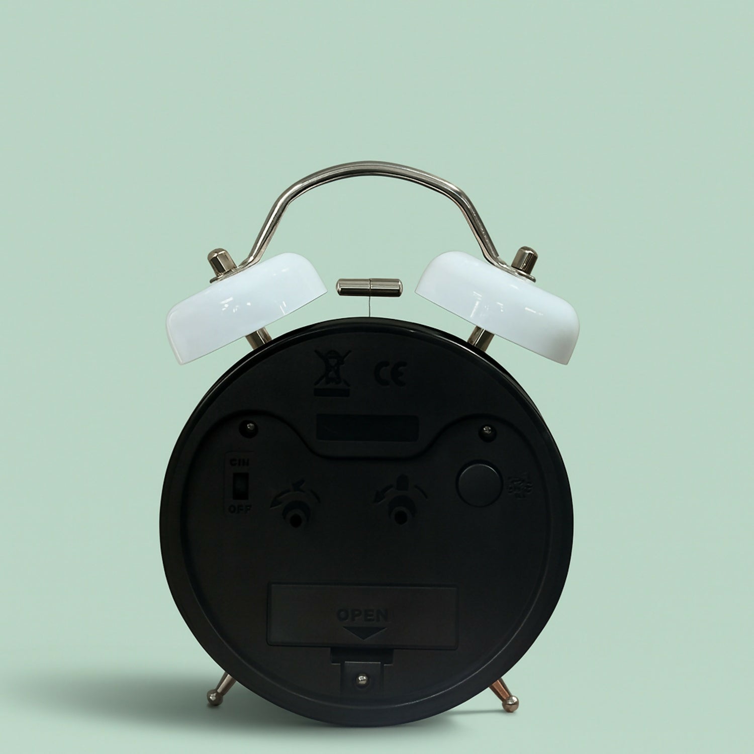 Cute Panda Analog Alarm Clock for Bedroom & Study Table