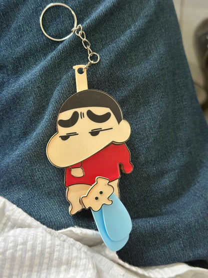 Cute Cartoon Boy Keychain for Bags, Keys & Kids Accessories