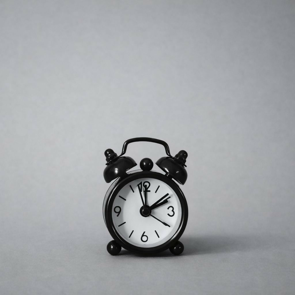 Classic Analog Twin Bell Alarm Clock for Desk, Bedside & Study Table ( 1 PC ANY COLOR)