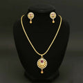 Gold-Tone Pendant Necklace Set – Elegant traditional jewelry for women