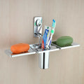 Stainless Steel Double Soap Dish – Durable Wall-Mounted Holder