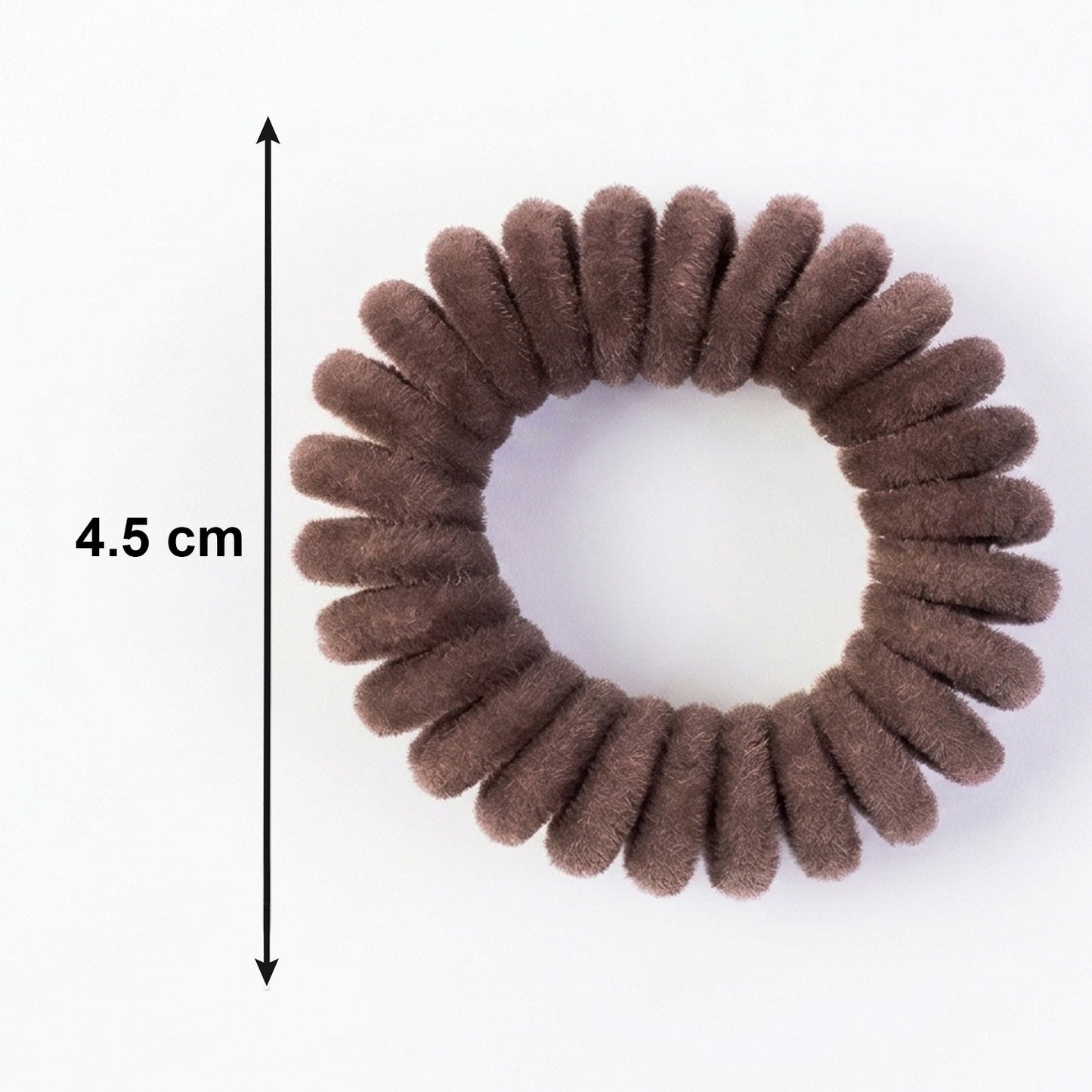 Soft Stretchable Telephone Wire Style Hair Bands Set (1 Pc)