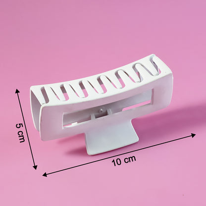 Large Stylish Plastic Hair Clip (1 Pc)
