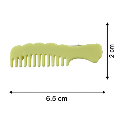 Hair Clips Set – Cute 4 Pc Cartoon Style Pins with Strong Grip