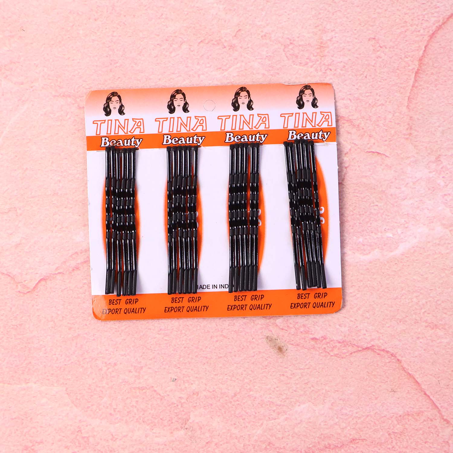 Medium Black Hair Bobby Pins (24 Pc)