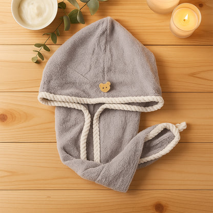 Hair Drying Magic Hair Cap Towel Wrap for Women Bath Towels (1 / Mix Design) Hair accessories