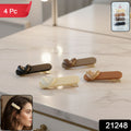 Heart Accent Hair Clips Set (4-Pack) – Stylish Secure Hold