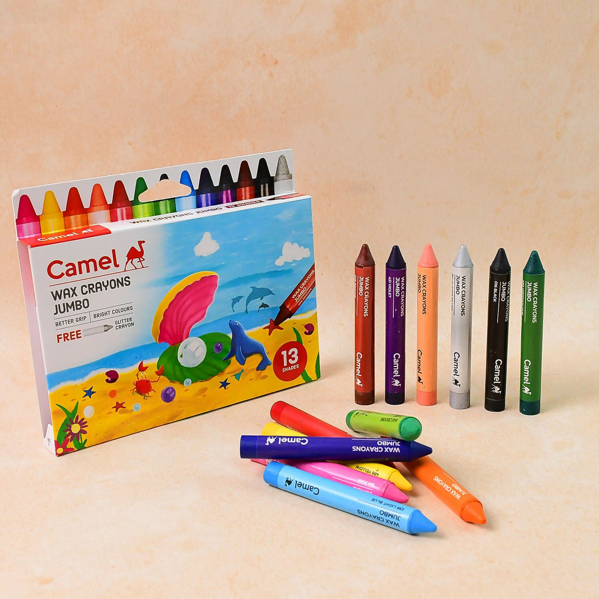 Kids Colouring & Learning Combo – Sketch Pens, Crayon Sets, Alphabet Board & Eraser