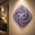 Modern Abstract Vortex Wall Clock – Unique Spiral Design for Stylish Spaces